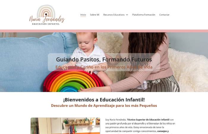cliente web educadora infantil